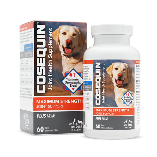 Cosequin Joint Supplement With MSM Tabs For Dogs